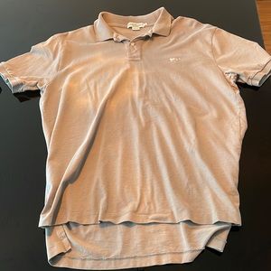 Grey costal cotton polo